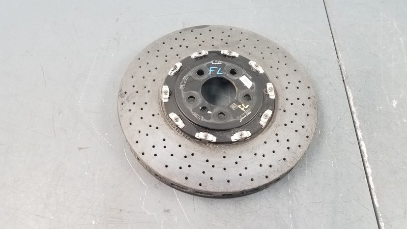 2019 McLaren 600LT 600 LT Left Front Carbon Ceramic Brake Rotor #6618 H2