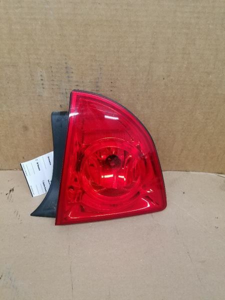Passenger Tail Light Quarter Panel Mounted Fits 08-12 MALIBU 251116