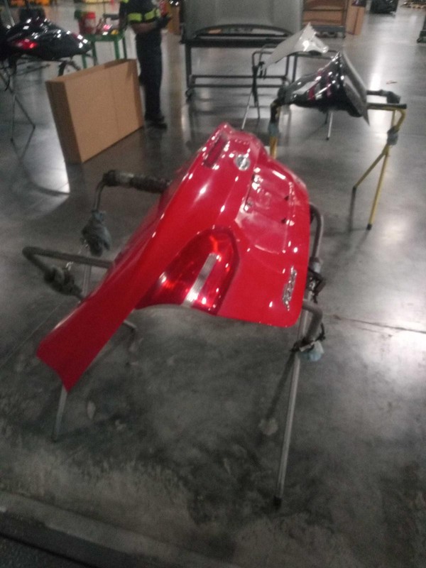 2017 Ford Focus OEM Red Deck Lid Trunk Lid 4DR SED 96000 Miles F1EZ13404A