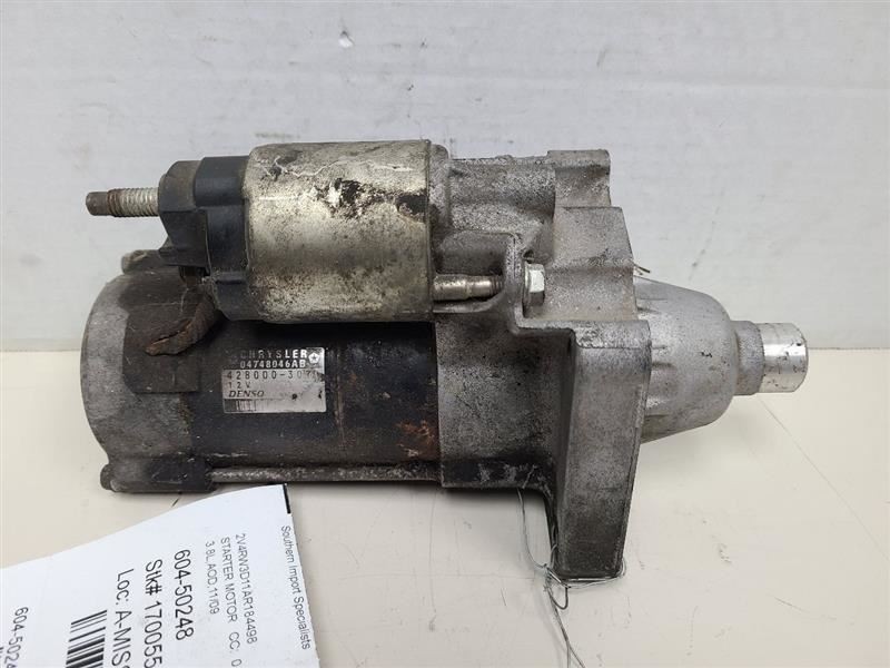 STARTER MOTOR 3.8L FITS 09-11 ROUTAN 451896