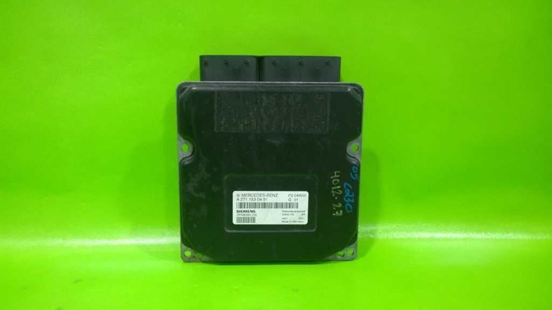 02 03 04 05 MERCEDES BENZ C230 ECM ENGINE CONTROL MODULE OEM 4012-27