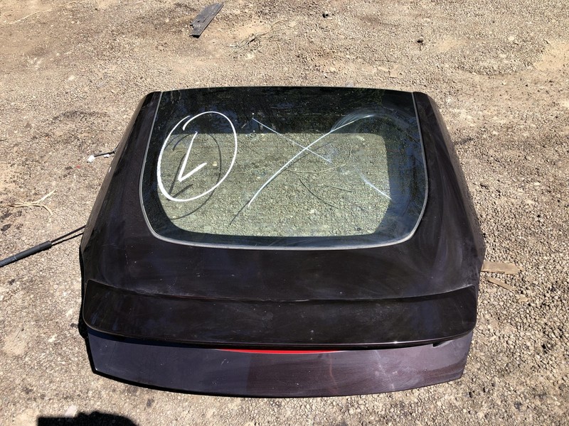 09-20 Nissan 370Z Trunk Decklid Lift Glass Dark Cherry (NAG) Oem