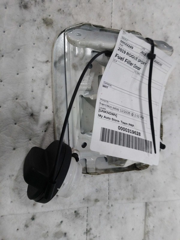 2019 Nissan Rogue Sport Fuel Filler Door White OEM Used 75K Miles NJ25-22249