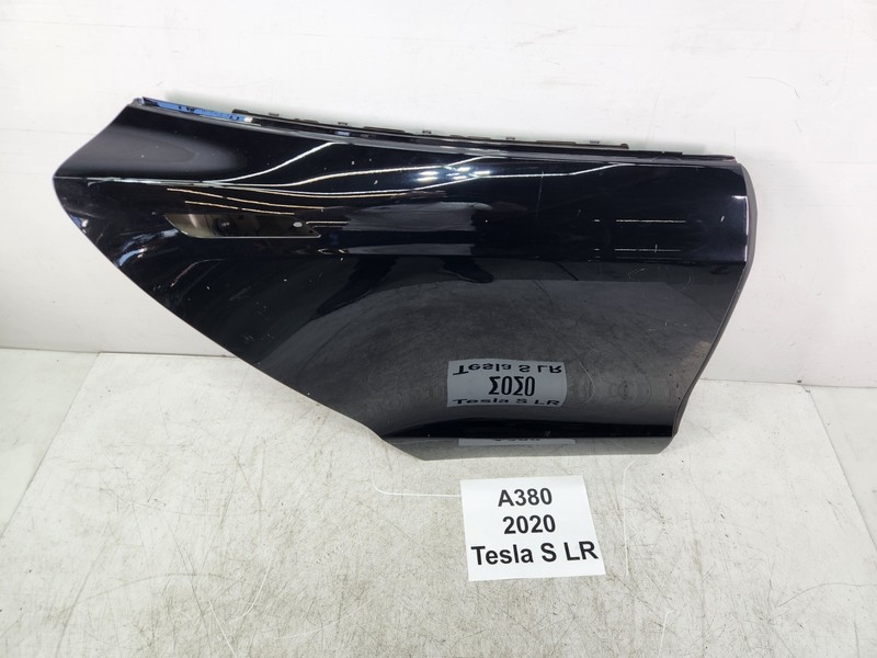 ✅ 16-20 OEM Tesla Model S Rear Right Passenger Door Shell Panel Black PBSB*