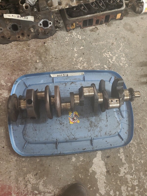 350 CHEVY#3932442 GM CAST CRANKSHAFTCORVETTE CAMARO #2