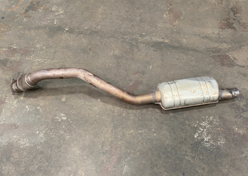 16 17 18 AUDI A6 C7 3.0L SUPERCHARGED LEFT EXHAUST MUFFLER FLEX PIPE OEM #A0.38