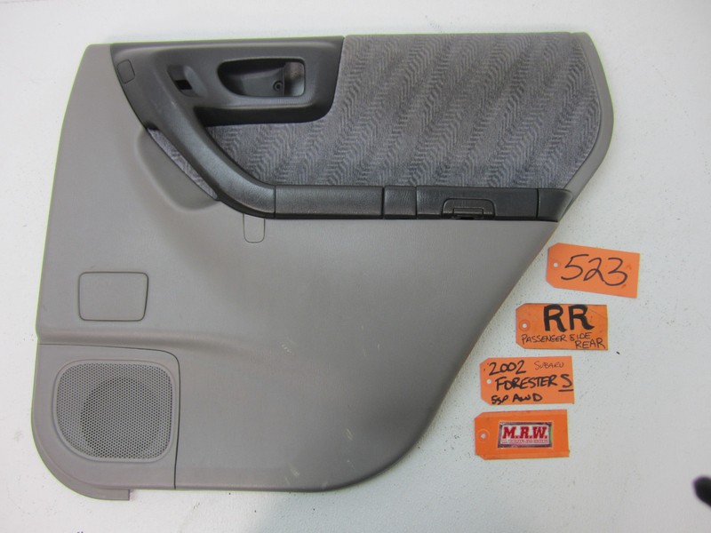 DOOR PANEL POWER RH RR R BACK PASSENGER RIGHT REAR CAR for 98-02 SUBARU FORESTER