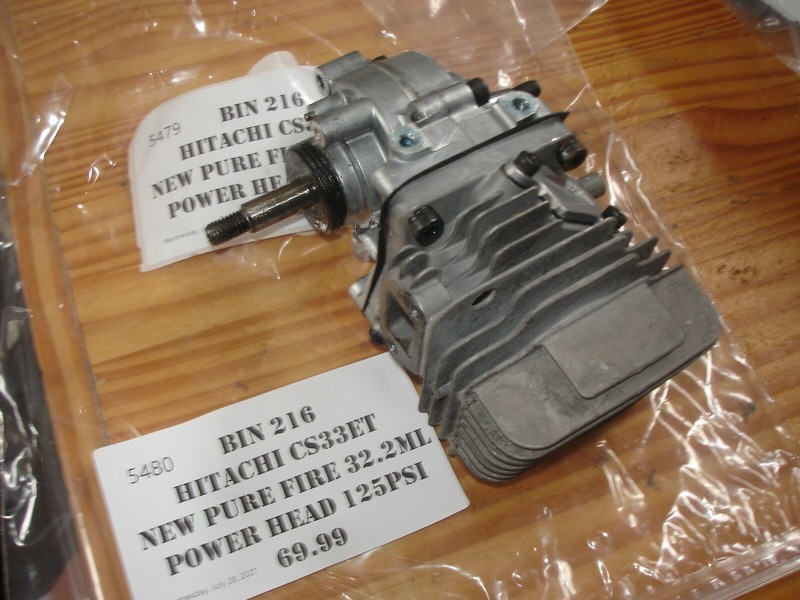 Hitachi cs33et new pure fire 32.2ml power headchainsaw partbin216