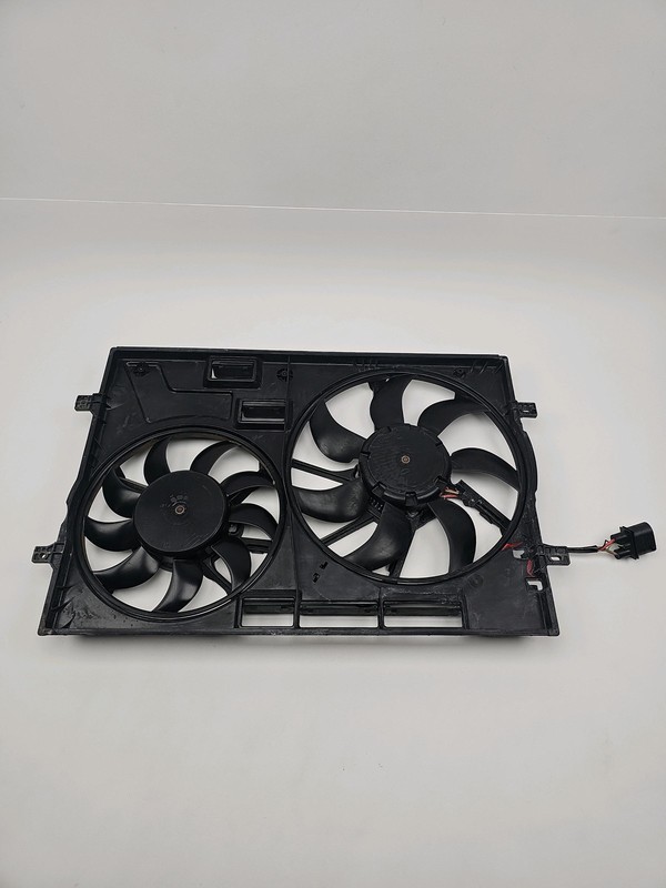 2022-2024 Audi S3 Engine Radiator Cooling Fan Shroud & Motor 2.0L 5Q0-959-455-BJ