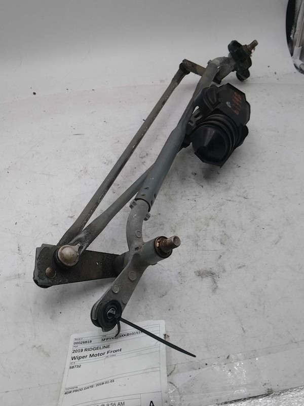 Used Windshield Wiper Motor fits: 2019 Honda RidgelineGrade A