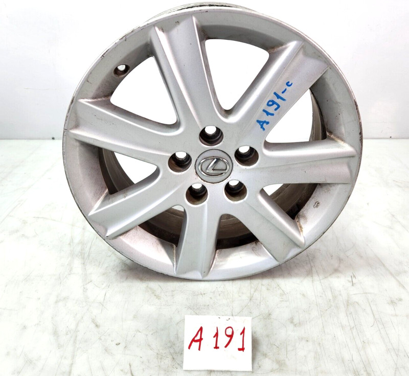 ✅ 07-09 OEM Lexus ES350 XV40 Alloy Wheel Rim Silver 17X7J ET45 NOTE*