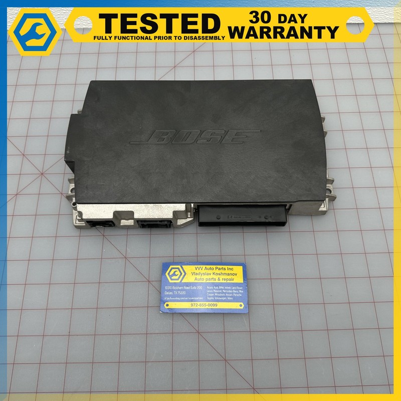 12-18 Audi A6 A7 A8 S6 AMPLIFIER BOSE AUDIO RADIO SOUND SYSTEM MODULE UNIT OEM