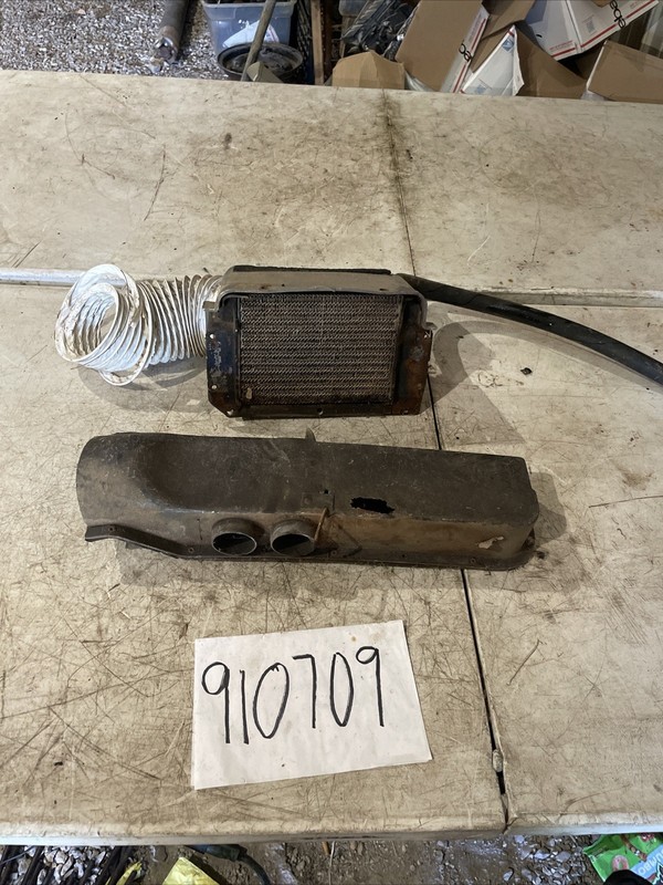 1960–64 Studebaker Champ Heater Box Assembly – OEM Under Dash Heat Core Housing
