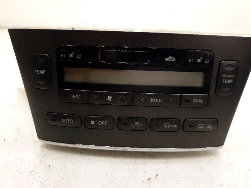 2004 LEXUS ES330 TEMPERATURE CONTROL UNIT ASSEMBLY