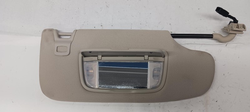 17-'20 FORD FUSION right passenger Sun visor w/o sunroof OEM Grade A!