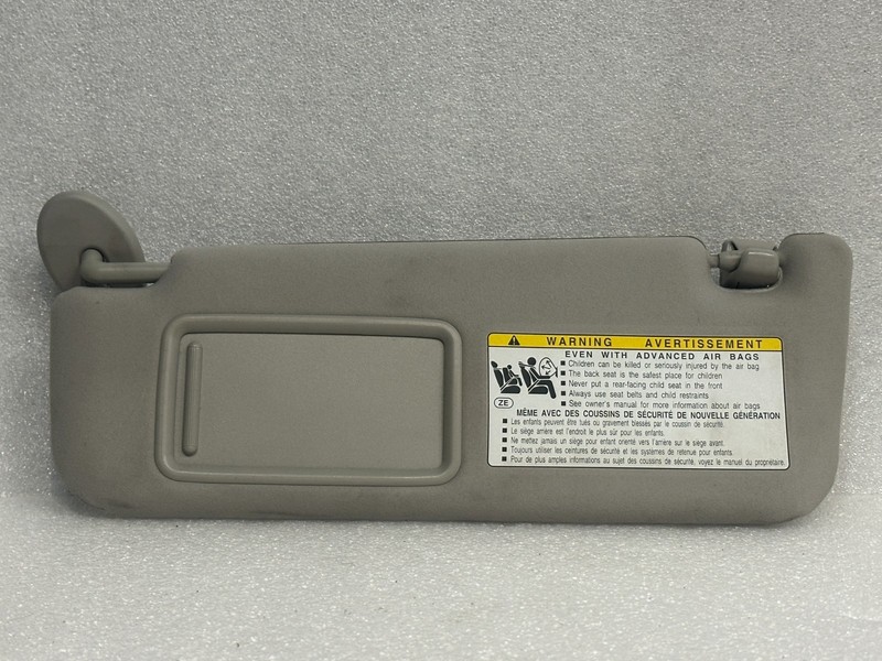 13-15 LEXUS GS350DRIVER LEFTSIDE SUN VISOR SUNVISOROEM - GRAY
