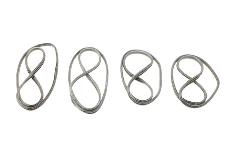 Complete Set of Front and Rear Door Weatherstrips Fits 22-24 FRONTIER