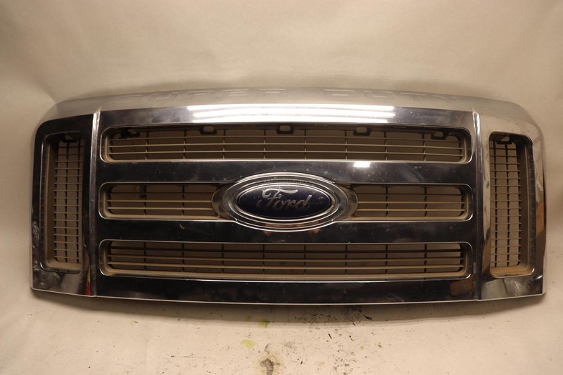 2008-2010 FORD F250 SUPER DUTY FRONT MAIN GRILL GRILLE CHROME OEM