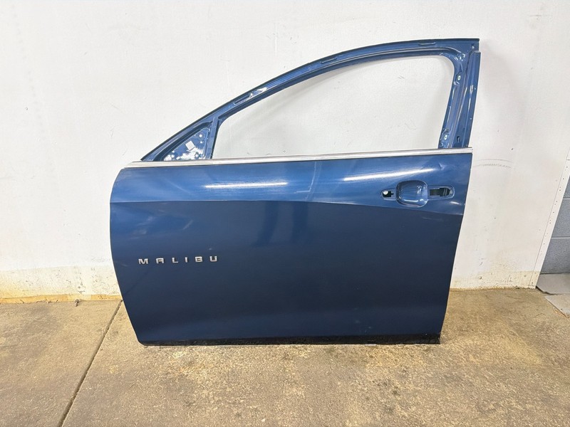 2016-2024 CHEVROLET MALIBU FRONT LEFT DOOR SHELL BLUE OEM