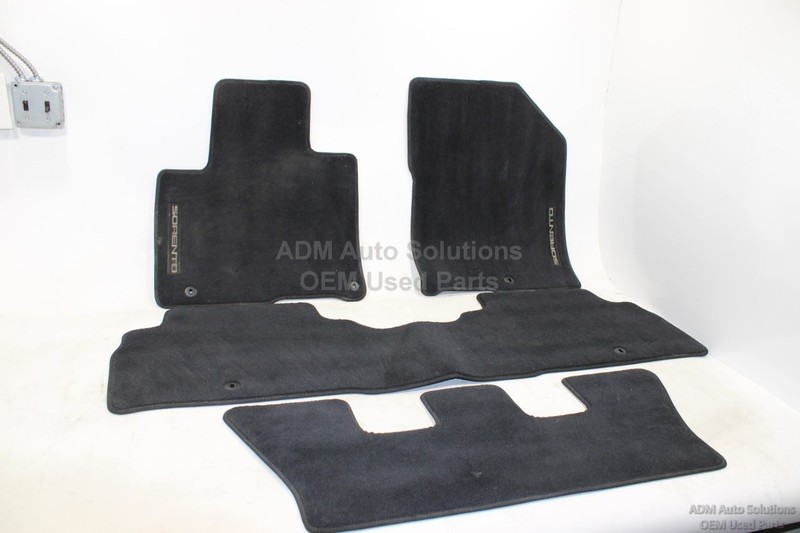 2016-2020 KIA SORENTO Floor Carpet Liner Cover Mat Set of 4 OEM