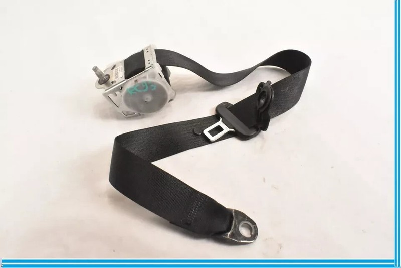 12-15 Tesla Model S Rear Left or Right Seat Belt Retractor Black 2456529AD OEM