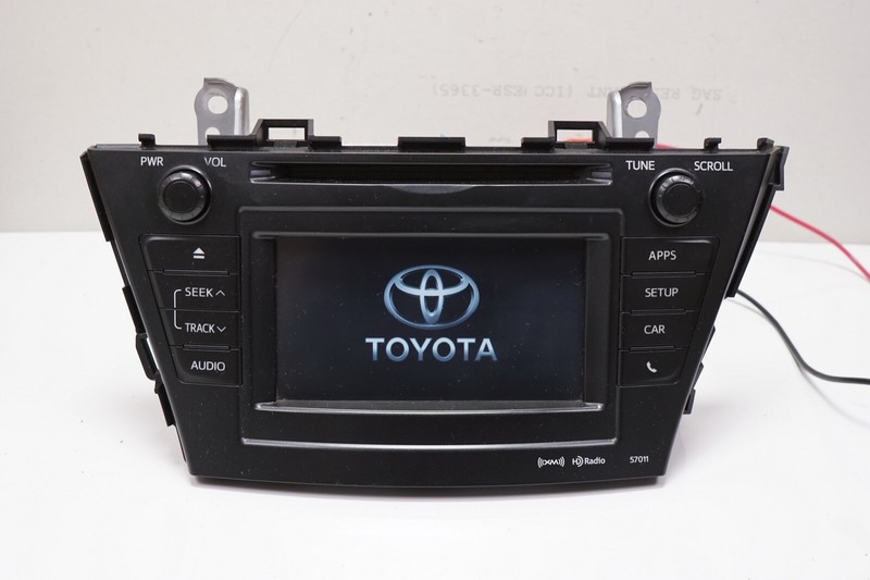 TOYOTA PRIUS V Radio Navigation NAV Unit AM-FM CD GPS OEM 2012 - 2015