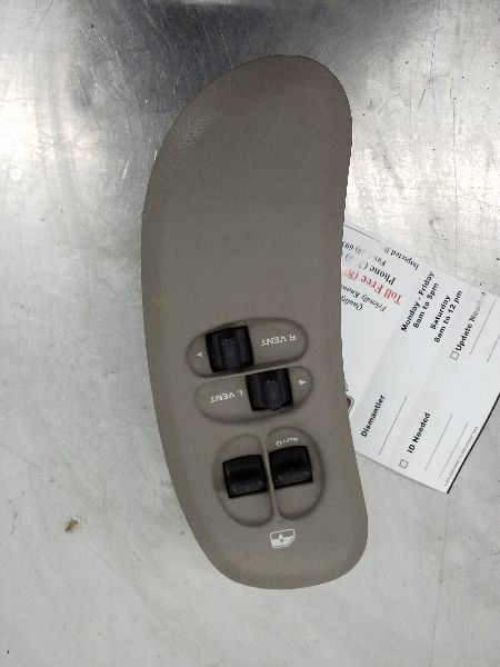 Driver Front Door Switch Driver's Window Power Vent Fits 01-03 CARAVAN 179693