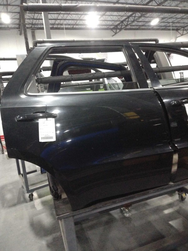 2013 Dodge Durango Rear Right Door Black OEM Used 263K Miles NJ25-22319-559231
