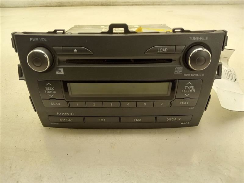 Audio Equipment Radio Display And Receiver Fits 09-10 COROLLA 86120-02B40