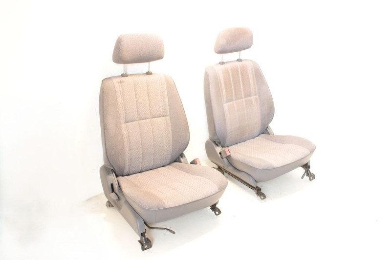 95-00 Toyota TACOMA 2.7L Pair of Driver and Passenger Front Gray Cloth Seats