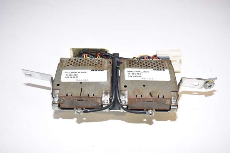 1999-2000 MAZDA MX-5 MIATA 1.8 NB DUAL AMP BOSE AMPLIFIER 191310 002