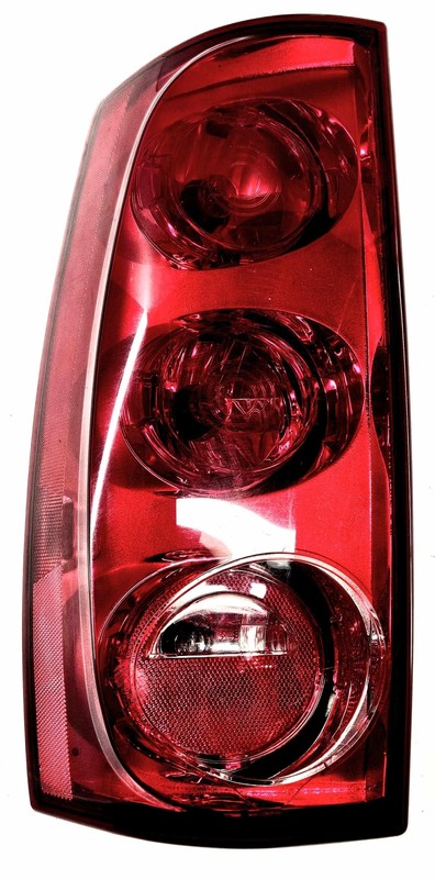 2007-2011 GMC Yukon Denali Left Driver LH Tail Light Lamp W/o Hybrid OEM Scratch