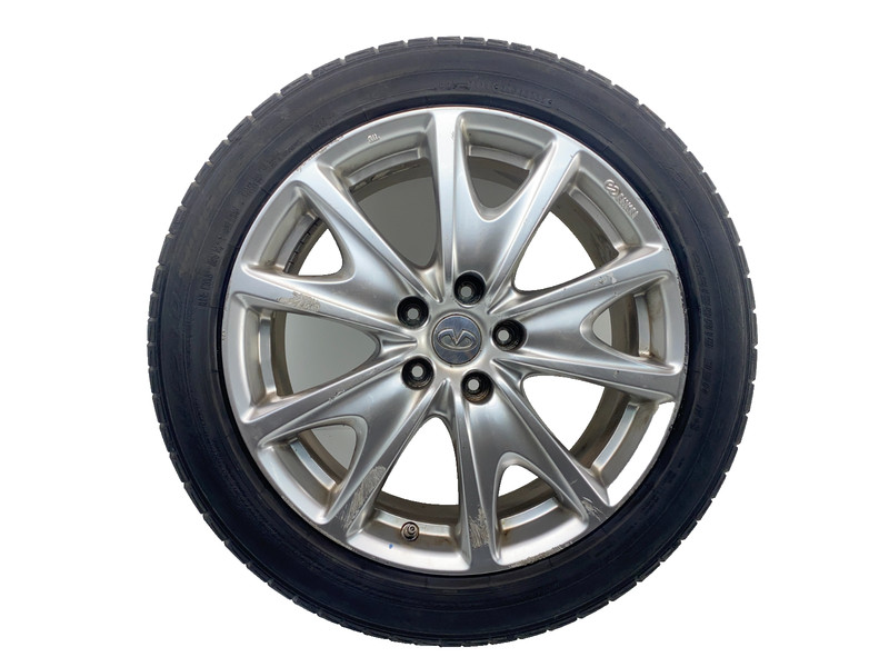 07-15 Infiniti G37 Q40 RWD 18x7.5 5 V Spoke Front Alloy Wheel Rim W/Tire OEM✅