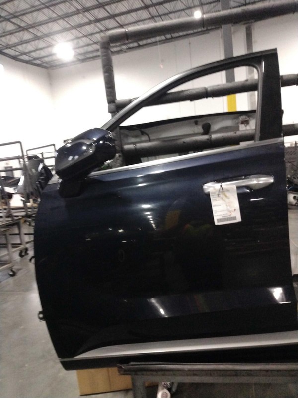 2020 Hyundai Palisade Left Door Black 4DR SUV OEM Used 710150 60000 Miles