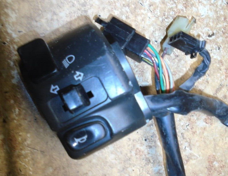1998 Kawasaki Ninja EX500 EX 500 D EX500D Left Switches Controls Horn Turn Light