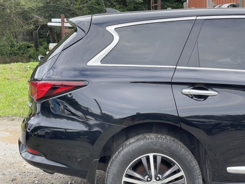 2013-2020 INFINITI QX60 RIGHT QUARTER PANEL BLACK PC: KH3 3.5L AT FWD 105K 48048