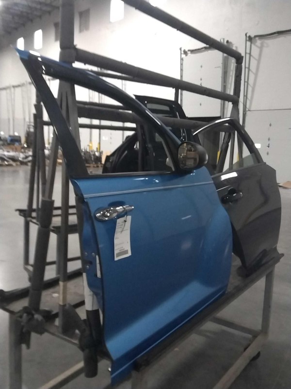 2009 Chrysler PT Cruiser Right Front Door Blue 115K Miles Used OEM Part