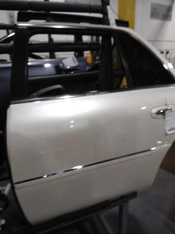 2008 Cadillac DTS Left Rear Door Gold 318079 Used 136K Miles