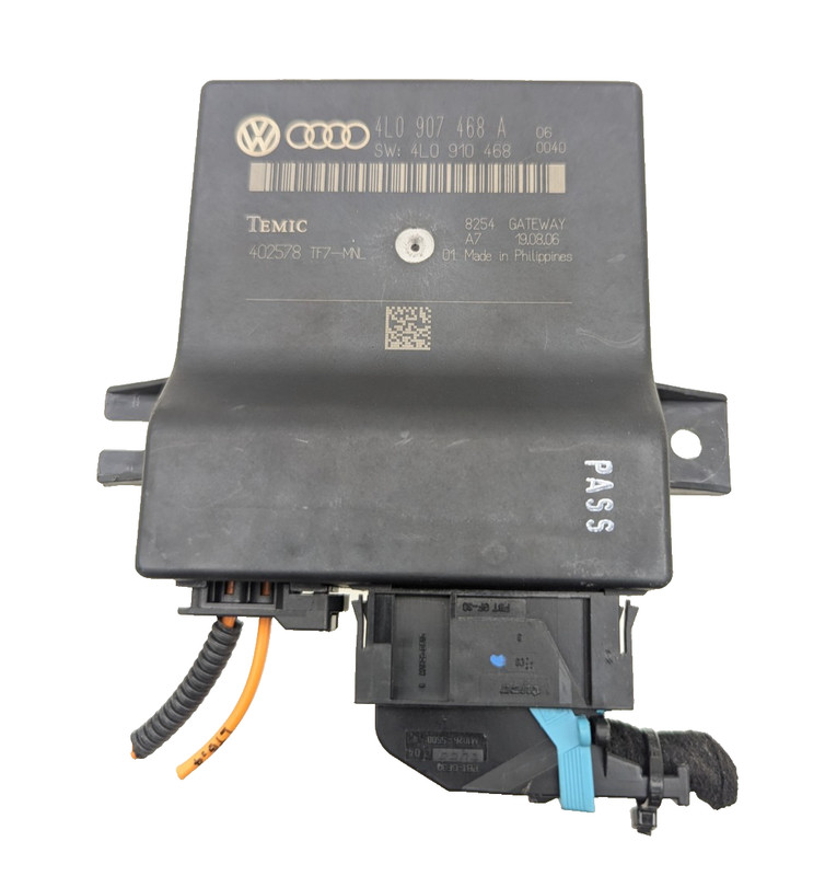 GATEWAY CONTROL MODULE FOR AUDI Q7 2007 PN 4L0907468