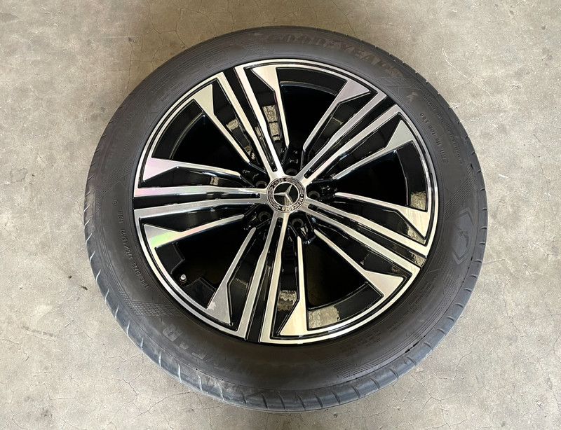 2023 2024 2025 Mercedes EQS450 21x9.5 Inch Wheel Rim & Tire 1627 OEM #2