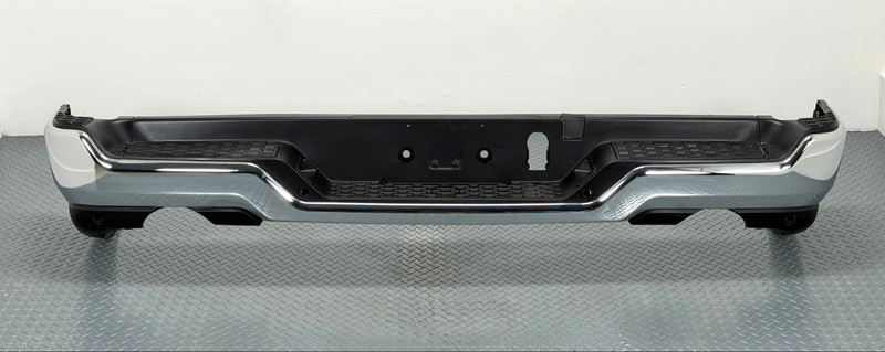 ✅ 2025-2026 RAM 1500 OEM REAR STEP BUMPER CHROME w/ SENSOR HOLES PAD LIGHTS