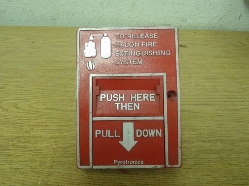 Pyrotronics MH-501 Non-Coded Fire Alarm Box Pull Station *FREE SHIPPING*