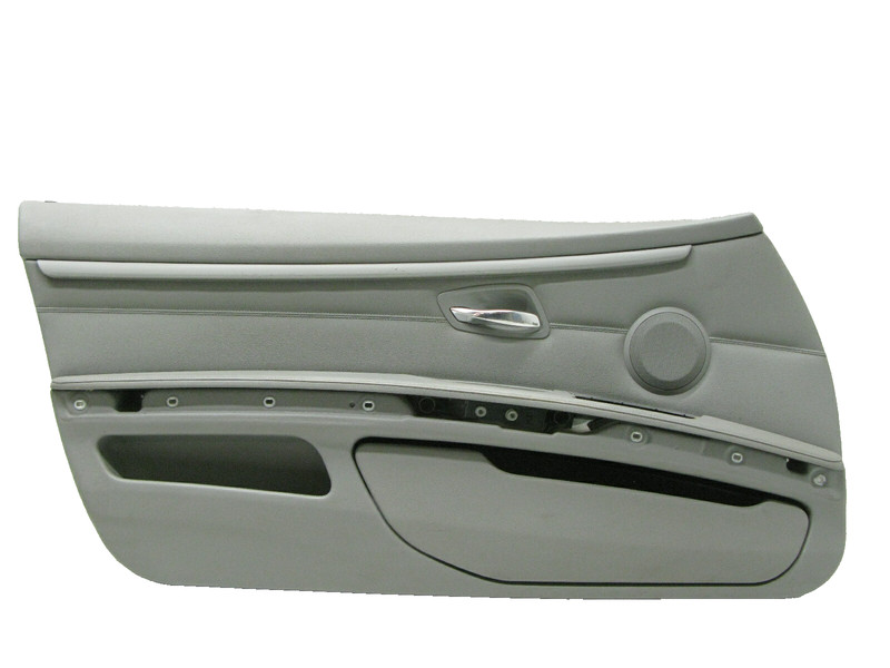 07-13 BMW 335 328 E92 E93 DOOR PANEL TRIM COVER DRIVER LEFT FRONT GRAY 030421