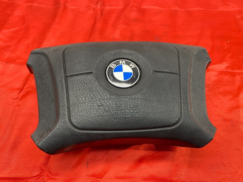 91-02 BMW E36 3 Series Z3 Steering Wheel Trim Leather Panel Black OEM✅