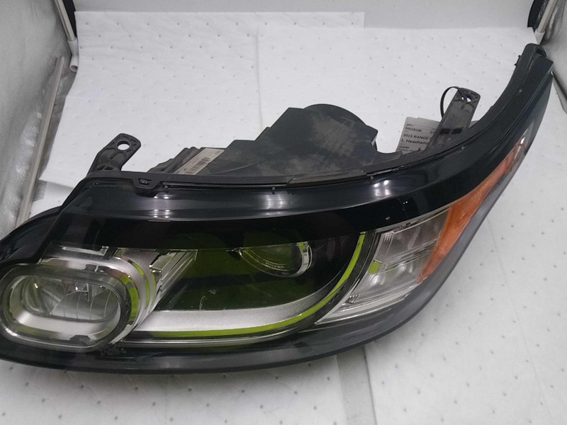 2015 Land Rover Range Rover Sport Left Headlight Assembly - White - Used