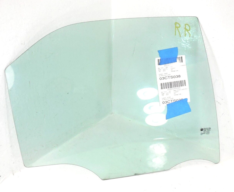 2003-2007 Cadillac CTS Rear Door Window Glass Passenger Right RH OEM