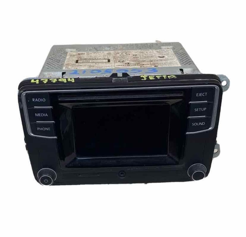 2018 VOLKSWAGEN JETTA NO GLI RADIO RECEIVER ASSY OEM 561035150B