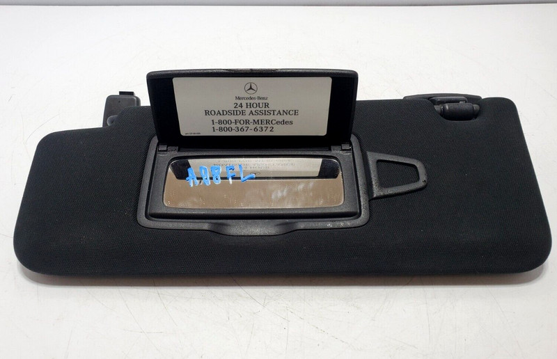 ✅ 14-20 OEM Mercedes W222 S550 Front Left Driver Sunvisor Sun Visor Black
