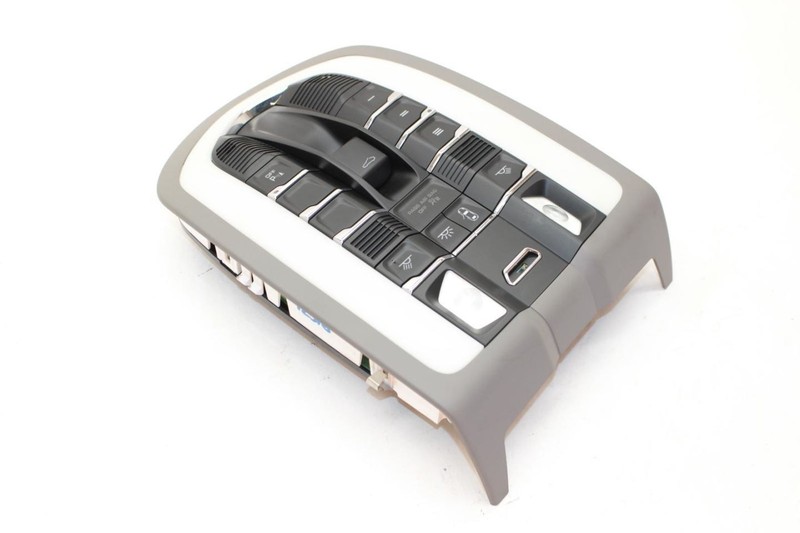 10-16 Porsche Panamera Front Roof Console with Switches 7PP959551