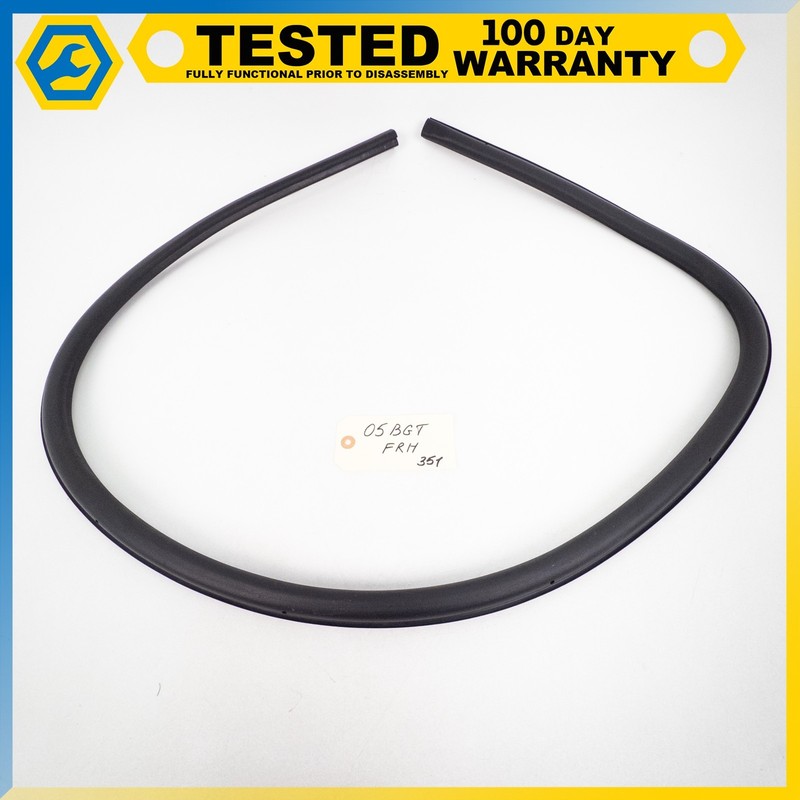 03-10 BENTLEY CONTINENTAL GT COUPE LEFT OR RIGHT SIDE LOWER DOOR SEAL RUBBER OEM